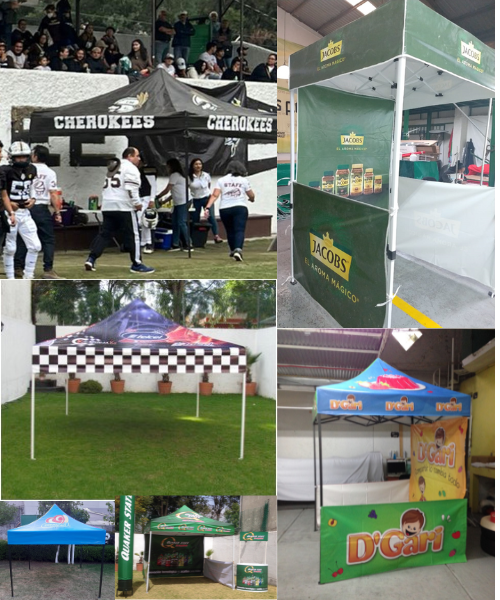 Carpas plegables personalizadas