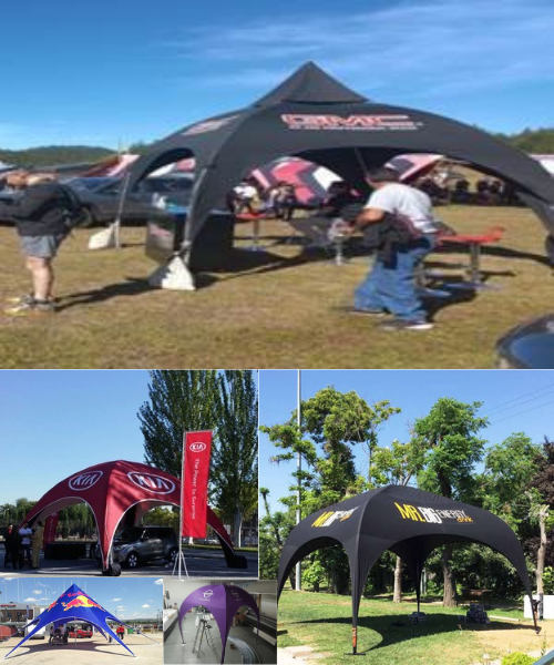 Carpas tipo iglu